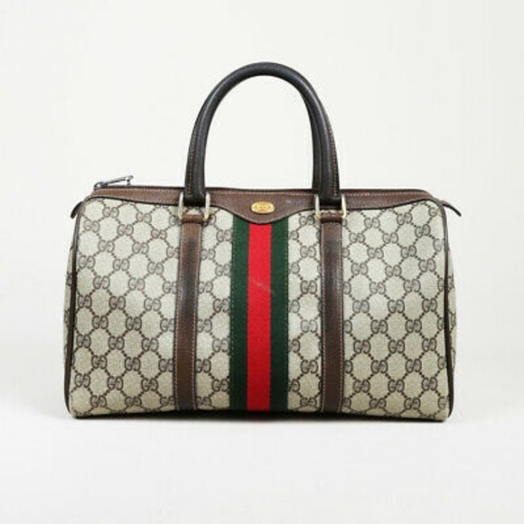 Gucci Handbags - Vintage Gucci GG Supreme Coated Canvas "Boston"